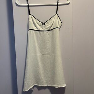 Mini dress / silk Zara
